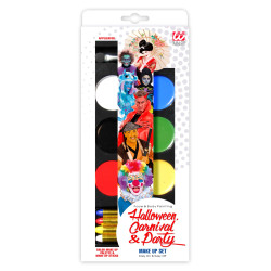 Barvy na obličej 10 barev